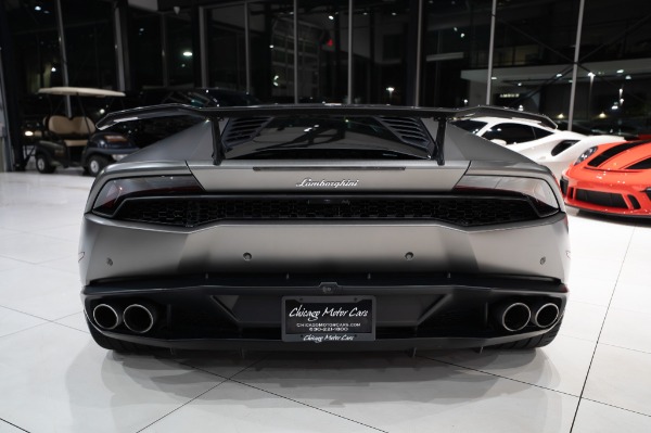 Used 2015 Lamborghini Huracan LP 610-4 Rohana Wheels Full Body PPF Front Lift for sale Sold at Chicago Motor Cars in West Chicago IL 60185 3