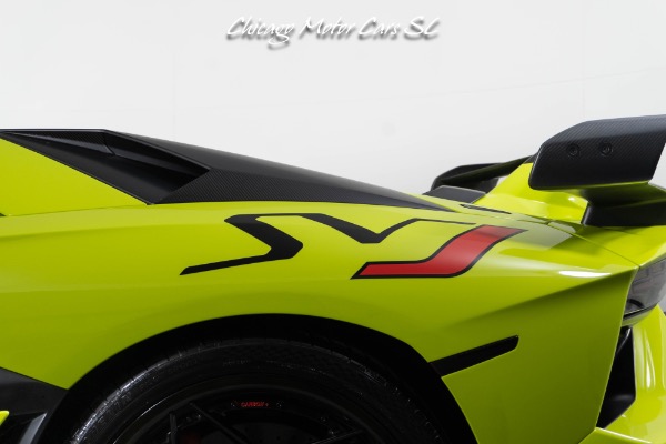 Used 2019 Lamborghini Aventador LP770-4 SVJ Coupe 5k Miles Full PPF Carbon Barrel Wheels Verde Scandal Front Lifter for sale $1,049,800 at Chicago Motor Cars in West Chicago IL 60185 5