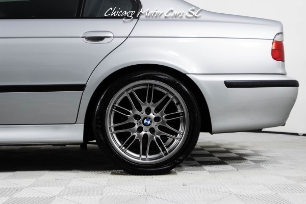 Used 2001 BMW M5 6-Speed Manual Only 8K Miles 1 Owner Collector Quality Example for sale Sold at Chicago Motor Cars in West Chicago IL 60185 3