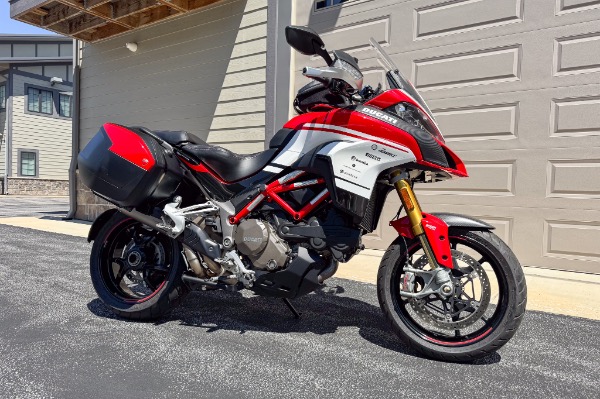 Used 2016 Ducati Multistrada Pikes Peak Special Edition ONLY 1k Miles TONS of Carbon Collector Quality for sale $18,800 at Chicago Motor Cars in West Chicago IL 60185 2