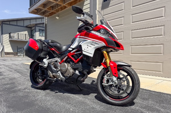 Used 2016 Ducati Multistrada Pikes Peak Special Edition ONLY 1k Miles TONS of Carbon Collector Quality for sale $18,800 at Chicago Motor Cars in West Chicago IL 60185 3