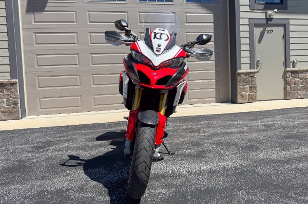 Used 2016 Ducati Multistrada Pikes Peak Special Edition ONLY 1k Miles TONS of Carbon Collector Quality for sale $18,800 at Chicago Motor Cars in West Chicago IL 60185 4