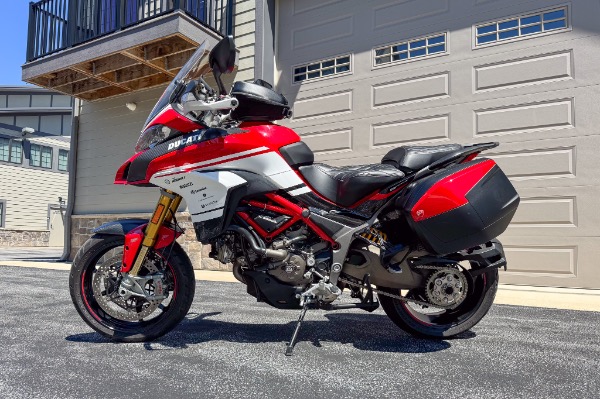 Used 2016 Ducati Multistrada Pikes Peak Special Edition ONLY 1k Miles TONS of Carbon Collector Quality for sale $18,800 at Chicago Motor Cars in West Chicago IL 60185 6