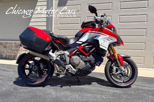 Used 2016 Ducati Multistrada Pikes Peak Special Edition ONLY 1k Miles TONS of Carbon Collector Quality for sale $13,800 at Chicago Motor Cars in West Chicago IL