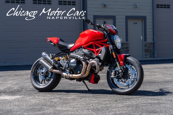 Used 2018 Ducati Monster R ONLY 1350 Miles Ohlins Suspension Brembo Brakes SUPER FUN Bike for sale $15,800 at Chicago Motor Cars in West Chicago IL