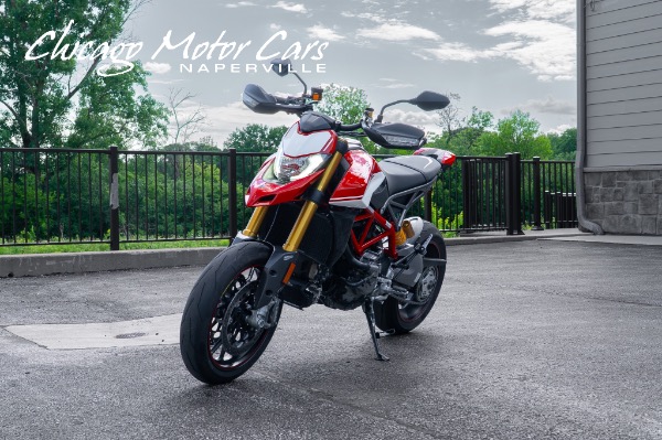 Used 2021 Ducati Hypermotard S 937cc Testastretta ONLY 393 Miles TONS of Carbon SUPER FUN Bike for sale $15,800 at Chicago Motor Cars in West Chicago IL