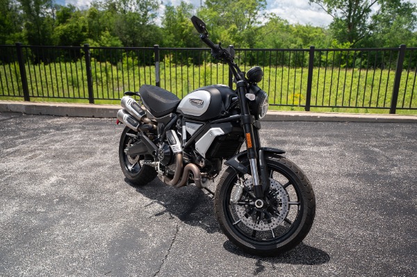 Used 2022 Ducati Scrambler 1100 Dark PRO ONLY 196 Miles Desmodue L-Twin TwoUp Seat EXCELLENT Condition for sale Sold at Chicago Motor Cars in West Chicago IL 60185 3