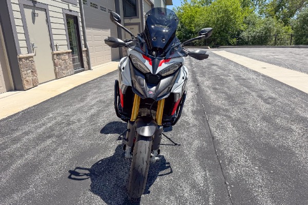Used 2024 Ducati Multistrada V4 RS ONLY 350 Miles Titanium Subframe Dry Clutch TONS of Carbon Fiber for sale Sold at Chicago Motor Cars in West Chicago IL 60185 4