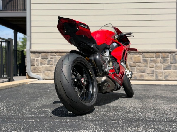 Used 2024 Ducati Panigale V4 S Bagnaia World Champion 1 of ONLY 260 TONS of Carbon Fiber GP Livery SIGNED for sale $82,800 at Chicago Motor Cars in West Chicago IL 60185 5