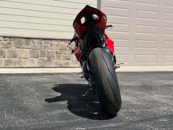Used 2024 Ducati Panigale V4 S Bagnaia World Champion 1 of ONLY 260 TONS of Carbon Fiber GP Livery SIGNED for sale $82,800 at Chicago Motor Cars in West Chicago IL 60185 6