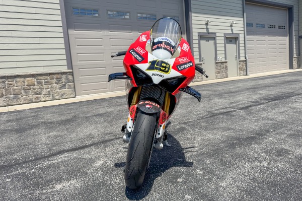 Used 2024 Ducati V4S WSBK Bautista World Champion 1 of ONLY 260 TONS of Carbon Fiber GP Livery SIGNED for sale $64,800 at Chicago Motor Cars in West Chicago IL 60185 4