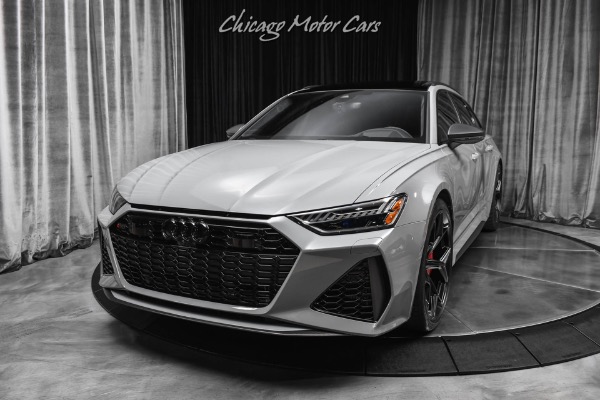 Used 2025 Audi RS6 Avant Performance 4.0T Quattro Carbon Ceramics Matte Carbon Pkg B&O 3D Sound $166k+ MSRP PPF for sale Sold at Chicago Motor Cars in West Chicago IL 60185 2