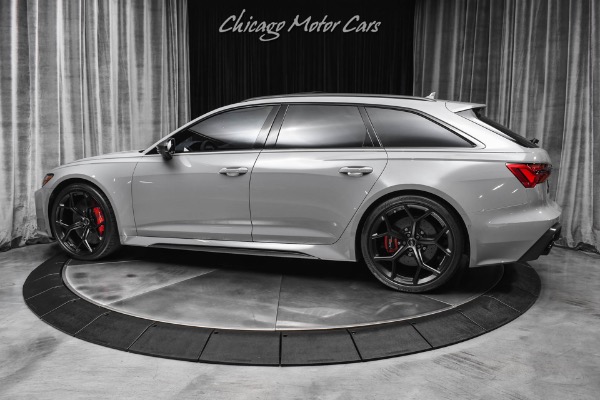 Used 2025 Audi RS6 Avant Performance 4.0T Quattro Carbon Ceramics Matte Carbon Pkg B&O 3D Sound $166k+ MSRP PPF for sale Sold at Chicago Motor Cars in West Chicago IL 60185 3