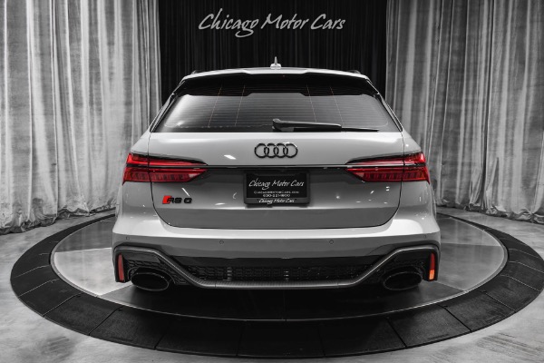 Used 2025 Audi RS6 Avant Performance 4.0T Quattro Carbon Ceramics Matte Carbon Pkg B&O 3D Sound $166k+ MSRP PPF for sale Sold at Chicago Motor Cars in West Chicago IL 60185 4