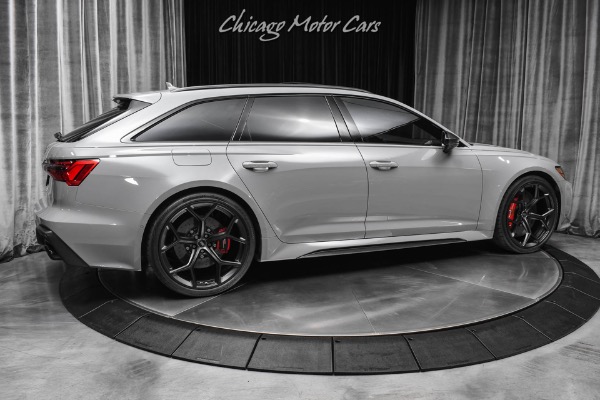 Used 2025 Audi RS6 Avant Performance 4.0T Quattro Carbon Ceramics Matte Carbon Pkg B&O 3D Sound $166k+ MSRP PPF for sale Sold at Chicago Motor Cars in West Chicago IL 60185 5