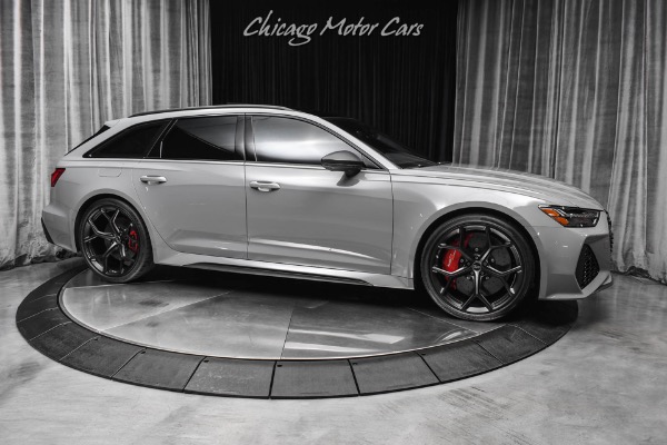 Used 2025 Audi RS6 Avant Performance 4.0T Quattro Carbon Ceramics Matte Carbon Pkg B&O 3D Sound $166k+ MSRP PPF for sale Sold at Chicago Motor Cars in West Chicago IL 60185 6