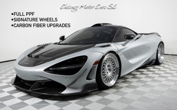 Used 2019 McLaren 720S Carbon Upgrades Full PPF Signature Wheels Front Lift Tasteful Modifications for sale Sold at Chicago Motor Cars in West Chicago IL 60185 1