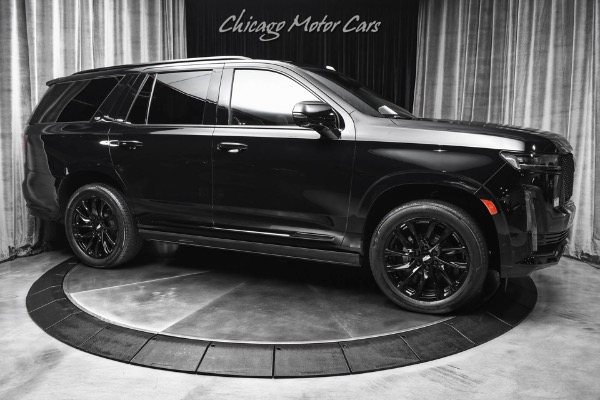 Used 2021 Cadillac Escalade Sport Platinum MSRP $112,535+ Onyx Package Black Wheels LOADED for sale $68,800 at Chicago Motor Cars in West Chicago IL 60185 6