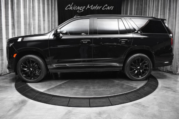 Used 2021 Cadillac Escalade Sport Platinum MSRP $112,535+ Onyx Package Black Wheels LOADED for sale $68,800 at Chicago Motor Cars in West Chicago IL