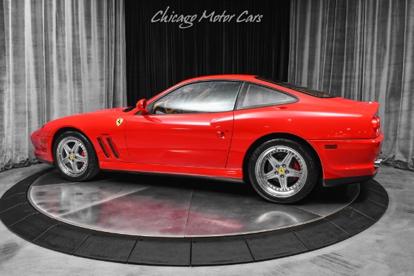 Used 2001 Ferrari 550 Maranello Only 12K Miles Gated 6-Speed Manual Rosso Corsa AMAZING CONDITION for sale Sold at Chicago Motor Cars in West Chicago IL 60185 3