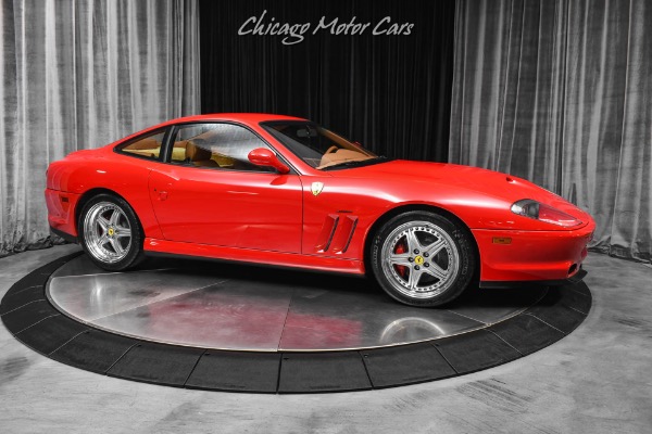 Used 2001 Ferrari 550 Maranello Only 12K Miles Gated 6-Speed Manual Rosso Corsa AMAZING CONDITION for sale Sold at Chicago Motor Cars in West Chicago IL 60185 6