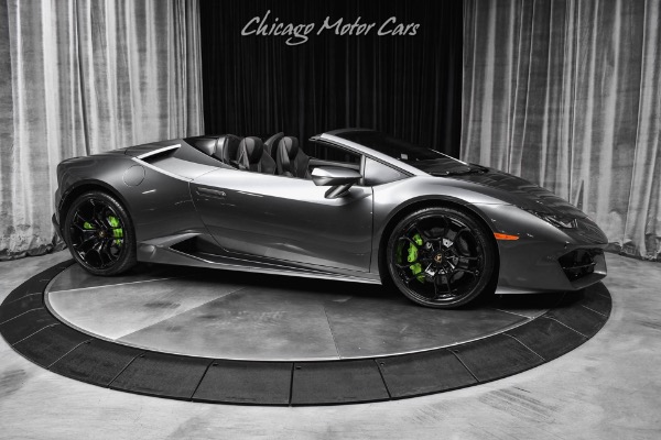 Used 2019 Lamborghini Huracan LP 580-2 Spyder Axle Lifter Tech & Style Pkg Upgraded Wheels HOT COMBO for sale Sold at Chicago Motor Cars in West Chicago IL 60185 6