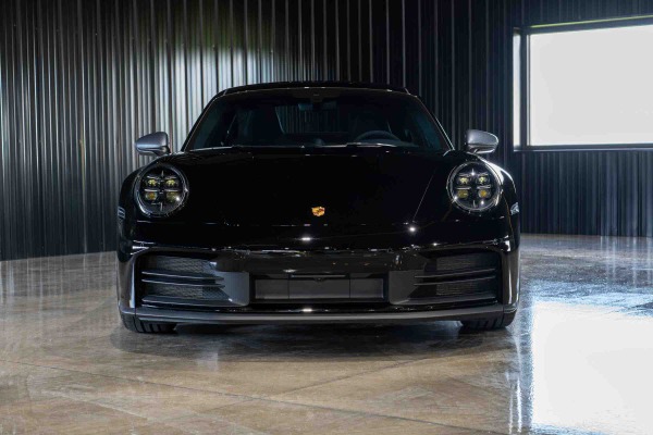 Used 2026 Porsche 911 Carrera T Coupe Only 2k Miles 6 Speed Manual Upgraded Exhaust & GT3 Wheels for sale Sold at Chicago Motor Cars in West Chicago IL 60185 4