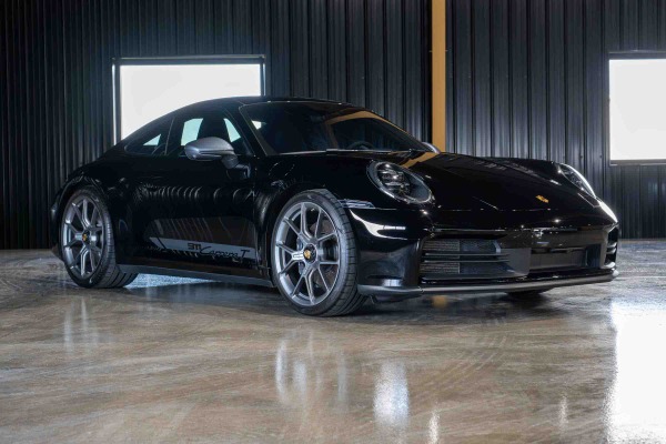 Used 2026 Porsche 911 Carrera T Coupe Only 2k Miles 6 Speed Manual Upgraded Exhaust & GT3 Wheels for sale Sold at Chicago Motor Cars in West Chicago IL 60185 5