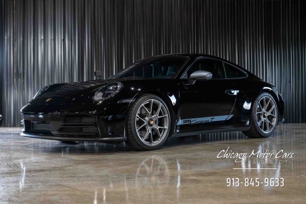 Used 2026 Porsche 911 Carrera T Coupe Only 2k Miles 6 Speed Manual Upgraded Exhaust & GT3 Wheels for sale Sold at Chicago Motor Cars in West Chicago IL 60185 1
