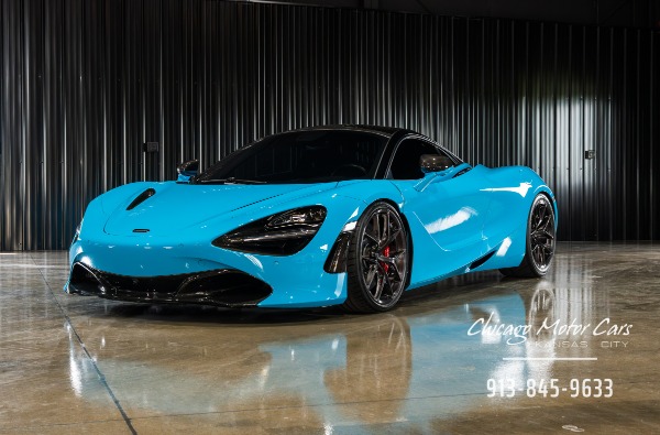 Used 2018 McLaren 720S Performance Coupe Rare Color Ryft Exhaust M-Engineering Tune BBS Wheels for sale Sold at Chicago Motor Cars in West Chicago IL 60185 2