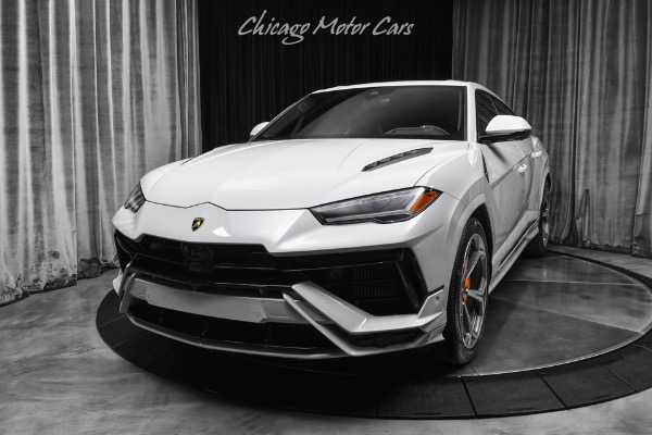 Used 2024 Lamborghini Urus S Only 13K Miles Grigio Hati RARE Carbon Fiber WARRANTY LOADED for sale Sold at Chicago Motor Cars in West Chicago IL 60185 2