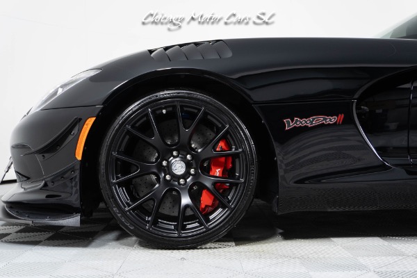 Used 2017 Dodge Viper GTC 1 of 31 VoooDoo II Edition Only 154 Miles ACR Package Sinister Spec for sale Sold at Chicago Motor Cars in West Chicago IL 60185 6
