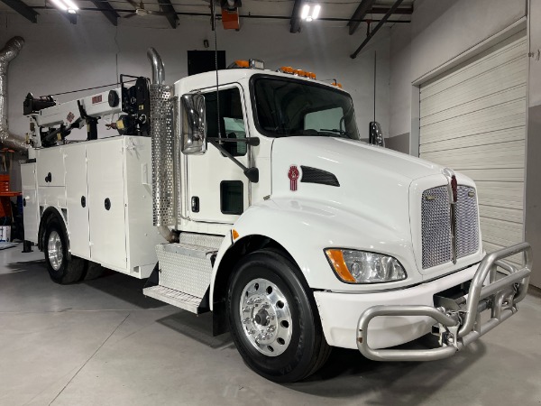 Used 2016 Kenworth T370 Service Truck with Crane for sale $89,800 at Chicago Motor Cars in West Chicago IL