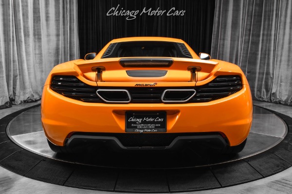 Used 2012 McLaren MP4-12C Only 866 Miles Custom Zoned Interior Sport Exhaust Meridian Sound Loaded for sale Sold at Chicago Motor Cars in West Chicago IL 60185 4