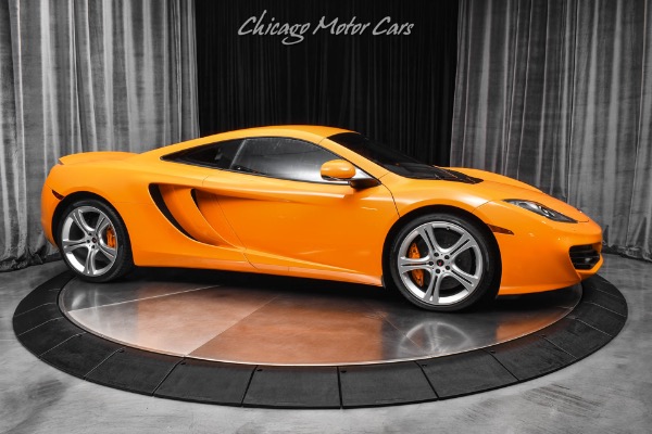 Used 2012 McLaren MP4-12C Only 866 Miles Custom Zoned Interior Sport Exhaust Meridian Sound Loaded for sale Sold at Chicago Motor Cars in West Chicago IL 60185 6