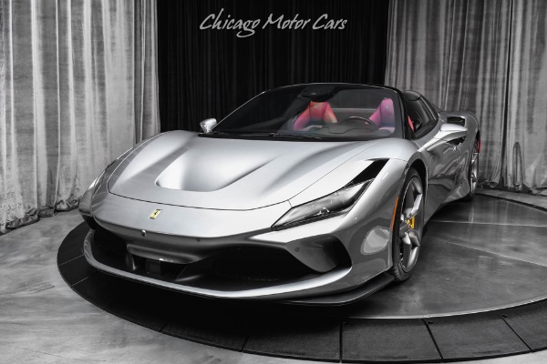 Used 2021 Ferrari F8 Spider Carbon Fiber Passenger Display Front Lifting System Apple CarPlay LOADED for sale Sold at Chicago Motor Cars in West Chicago IL 60185 2
