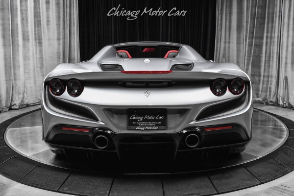Used 2021 Ferrari F8 Spider Carbon Fiber Passenger Display Front Lifting System Apple CarPlay LOADED for sale Sold at Chicago Motor Cars in West Chicago IL 60185 4