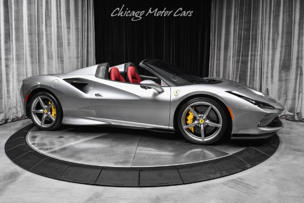 Used 2021 Ferrari F8 Spider Carbon Fiber Passenger Display Front Lifting System Apple CarPlay LOADED for sale Sold at Chicago Motor Cars in West Chicago IL 60185 6