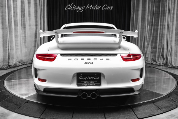 Used 2014 Porsche 911 GT3 Coupe Front Axle Lifter 18 Way Comfort Seats Carbon Red Stitching/Belts for sale $145,800 at Chicago Motor Cars in West Chicago IL 60185 4