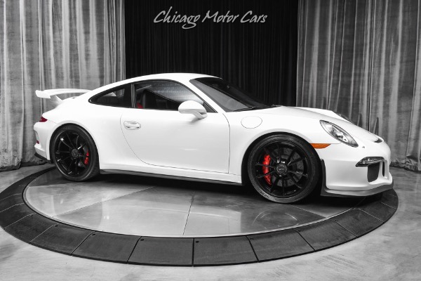 Used 2014 Porsche 911 GT3 Coupe Front Axle Lifter 18 Way Comfort Seats Carbon Red Stitching/Belts for sale $145,800 at Chicago Motor Cars in West Chicago IL 60185 6