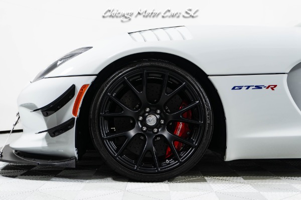 Used 2017 Dodge Viper GTC RARE GTS-R  Only 2K Miles ACR Extreme Aero Pkg Full PPF Exterior Carbon Pkg for sale $749,800 at Chicago Motor Cars in West Chicago IL 60185 6