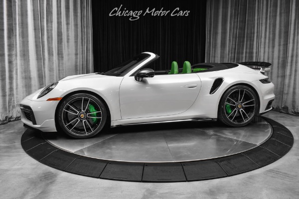 Used 2022 Porsche 911 Turbo S Cabriolet MSRP $271,050+ Exclusive Manufaktur Leather Interior 1of1 Spec for sale $269,800 at Chicago Motor Cars in West Chicago IL