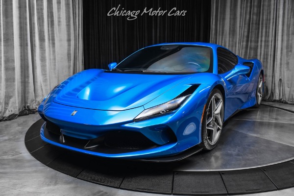 Used 2020 Ferrari F8 Tributo Coupe Only 6k Miles! Carbon Fiber Everywhere Blu Corsa HARD LOADED! for sale Sold at Chicago Motor Cars in West Chicago IL 60185 2
