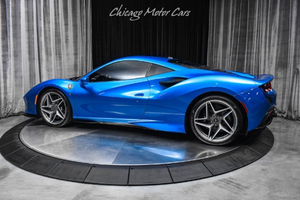 Used 2020 Ferrari F8 Tributo Coupe Only 6k Miles! Carbon Fiber Everywhere Blu Corsa HARD LOADED! for sale Sold at Chicago Motor Cars in West Chicago IL 60185 3