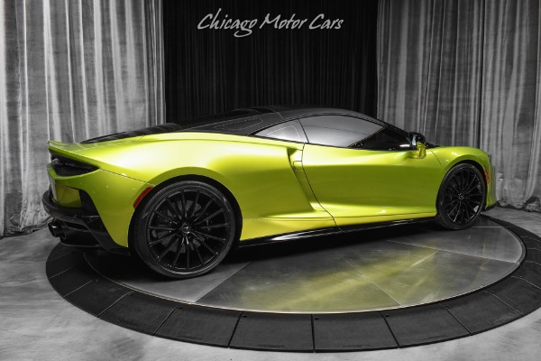Used 2023 McLaren GT Elite Paint Flux Green Black Pack Carbon Fiber Interior Trim PPF Loaded for sale Sold at Chicago Motor Cars in West Chicago IL 60185 5