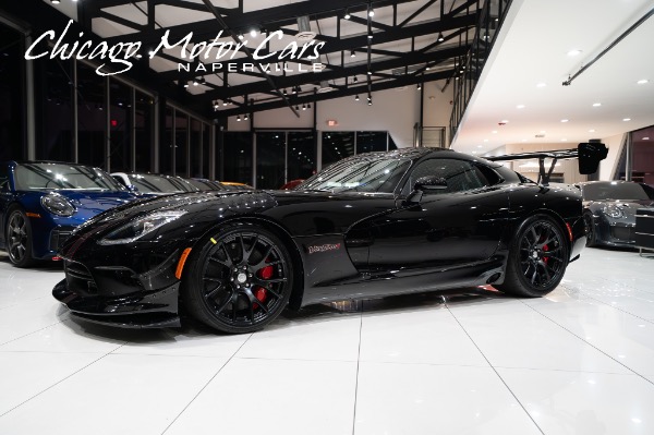 Used 2017 Dodge Viper GTC ACR Voodoo II Extreme Aero ONLY 38 Miles 1of31 Produced Collector Quality RARE for sale $899,800 at Chicago Motor Cars in West Chicago IL