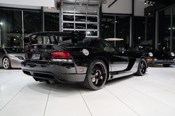 Used 2010 Dodge Viper ACR Voodoo Edition ONLY 429 Miles 1 of JUST 31 EVER Made Collector Quality RARE for sale Sold at Chicago Motor Cars in West Chicago IL 60185 4