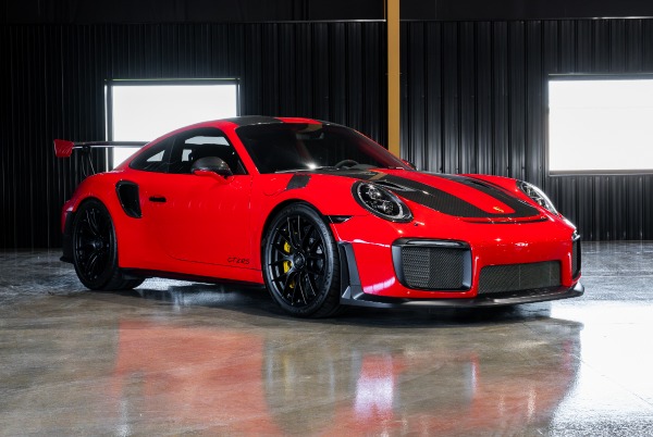 Used 2018 Porsche 911 GT2 RS Weissach Package Only 2k Miles Magnesium Wheels Full PPF LOADED for sale $849,800 at Chicago Motor Cars in West Chicago IL 60185 2