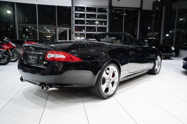 Used 2015 Jaguar XK R Convertible LOW Miles Sport Wheels 5.0L Supercharged V8 RARE for sale Sold at Chicago Motor Cars in West Chicago IL 60185 4