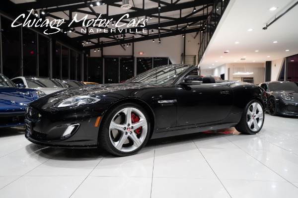 Used 2015 Jaguar XK R Convertible LOW Miles Sport Wheels 5.0L Supercharged V8 RARE for sale Sold at Chicago Motor Cars in West Chicago IL 60185 1